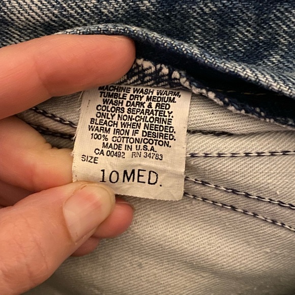 Vintage LEE Skyrider Jeans Union Made 80s-90s - Picture 6 of 6